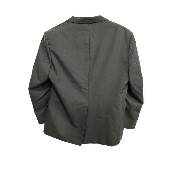 Vintage Stafford Mens Navy Blue Suit Jacket Blazer Size Wool Blend Sz 40S - Picture 2 of 10